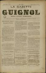 LA GAZETTE DE GUIGNOL : n°11, pp. 1