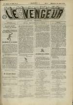 LE VENGEUR : n°1, pp. 1