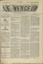 LE VENGEUR : n°8, pp. 1