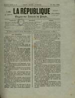 LA RÉPUBLIQUE : n°6, pp. 1