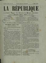 LA RÉPUBLIQUE : n°13, pp. 1