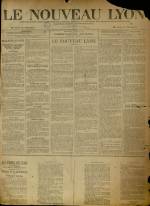 LE NOUVEAU LYON : n°1, pp. 1