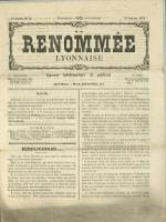 LA RENOMMÉE LYONNAISE : n°3, pp. 1