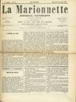 La Marionnette : n°22, pp. 1