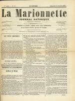 La Marionnette : n°25, pp. 1