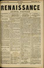 LA RENAISSANCE : n°164, pp. 1