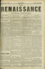 LA RENAISSANCE : n°236, pp. 1
