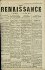 LA RENAISSANCE : n°238, pp. 1