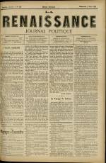 LA RENAISSANCE : n°331, pp. 1