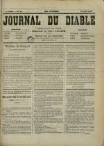 JOURNAL DU DIABLE : n°18, pp. 1