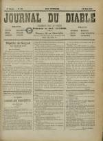 JOURNAL DU DIABLE : n°20, pp. 1