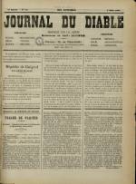 JOURNAL DU DIABLE : n°24, pp. 1