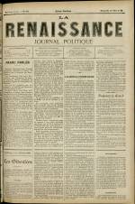 LA RENAISSANCE : n°371, pp. 1
