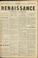 LA RENAISSANCE : n°415, pp. 1