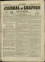 JOURNAL DE GNAFRON : n°6, pp. 1