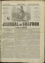 JOURNAL DE GNAFRON : n°13, pp. 1