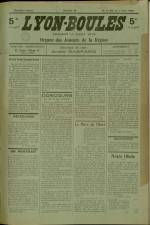 LYON-BOULES : n°14, pp. 1