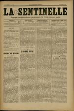 LA SENTINELLE : n°16, pp. 1