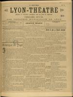 LYON-THÉÂTRE : n°4, pp. 1