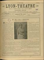 LYON-THÉÂTRE : n°10, pp. 1