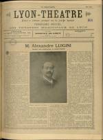 LYON-THÉÂTRE : n°12, pp. 1