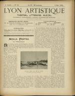 LYON ARTISTIQUE : n°18, pp. 1