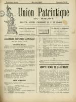 Union Patriotique du Rhône : n°91-92, pp. 345