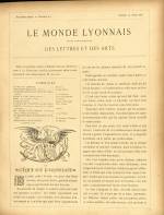 LE MONDE LYONNAIS : n°40, pp. 477