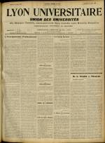 LYON UNIVERSITAIRE : n°447, pp. 1