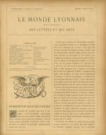 LE MONDE LYONNAIS : n°63, pp. 25