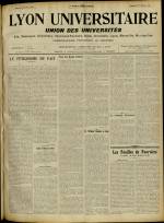 LYON UNIVERSITAIRE : n°462, pp. 1