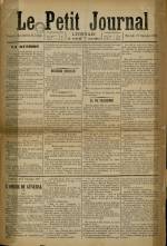 Le Petit Journal : n°, pp. 1
