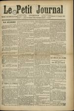 Le Petit Journal : n°, pp. 1