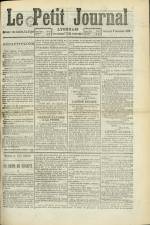Le Petit Journal : n°, pp. 1