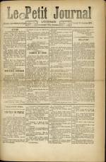 Le Petit Journal : n°, pp. 1