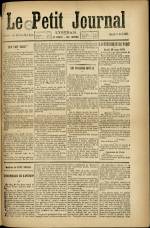 Le Petit Journal : n°, pp. 1