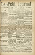 Le Petit Journal : n°, pp. 1