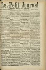 Le Petit Journal : n°, pp. 1