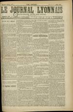 LE JOURNAL LYONNAIS : n°10, pp. 1