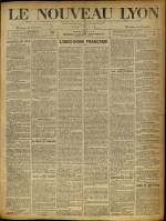LE NOUVEAU LYON : n°14, pp. 1