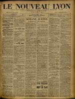 LE NOUVEAU LYON : n°102, pp. 1