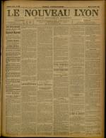 LE NOUVEAU LYON : n°189, pp. 1