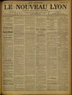 LE NOUVEAU LYON : n°191, pp. 1