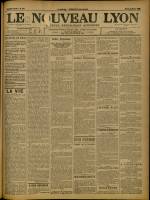 LE NOUVEAU LYON : n°215, pp. 1