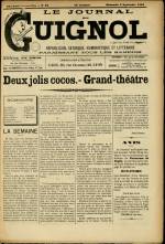 LE JOURNAL DE GUIGNOL : n°36, pp. 1