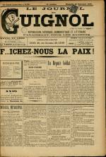 LE JOURNAL DE GUIGNOL : n°39, pp. 1