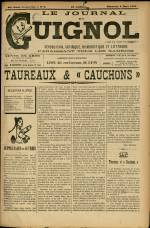 LE JOURNAL DE GUIGNOL : n°9, pp. 1