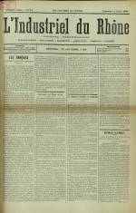 L'Industriel du Rhône : n°24, pp. 1