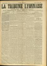 LA TRIBUNE LYONNAISE : n°5, pp. 1