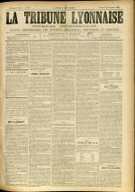 LA TRIBUNE LYONNAISE : n°13, pp. 1